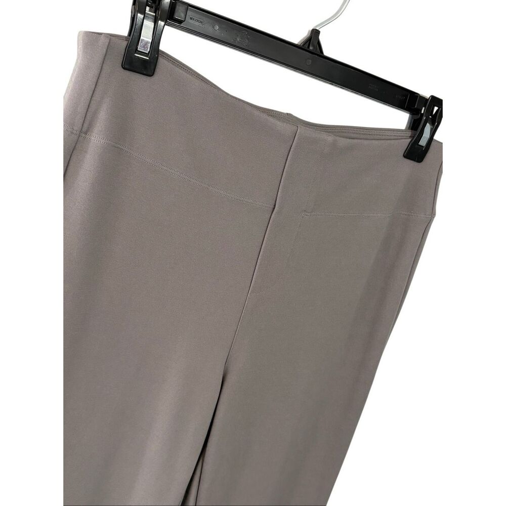 Halara gray high-waisted work pants with flared leg - M - Picture 2 of 9